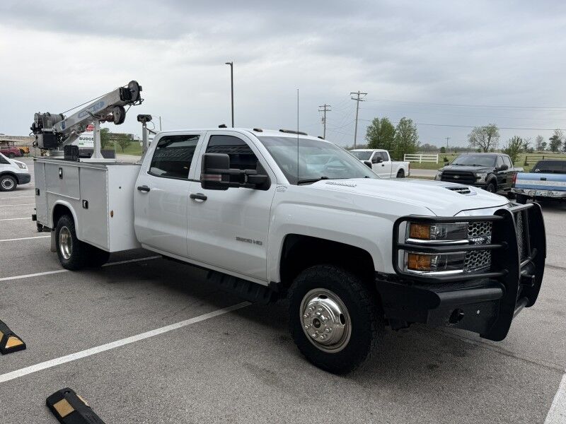 2019 Chevrolet 3500HD 4x4 Diesel Utility w/ 320 Work Truck Collinsville OK
