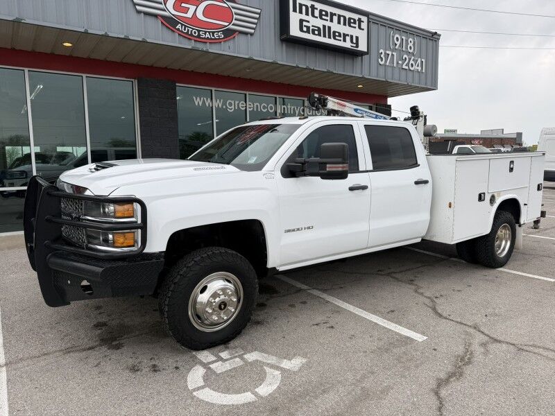 2019 Chevrolet 3500HD 4x4 Diesel Utility w/ 320 Work Truck Collinsville OK