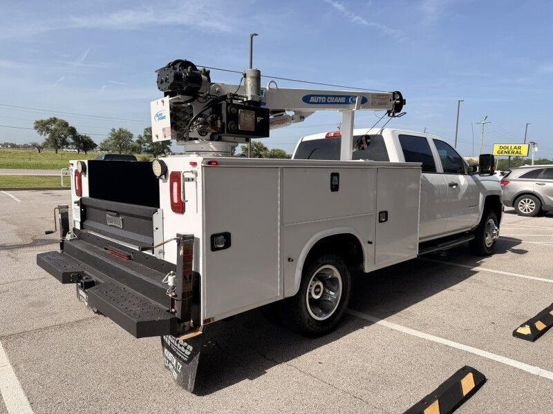 2019 Chevrolet 3500HD 4x4 Diesel Utility w/ 3203 Auto Crane Work Truck Collinsville OK