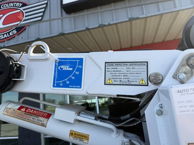 2019 Chevrolet 3500HD 4x4 Diesel Utility w/ 3203 Auto Crane Work Truck Collinsville OK