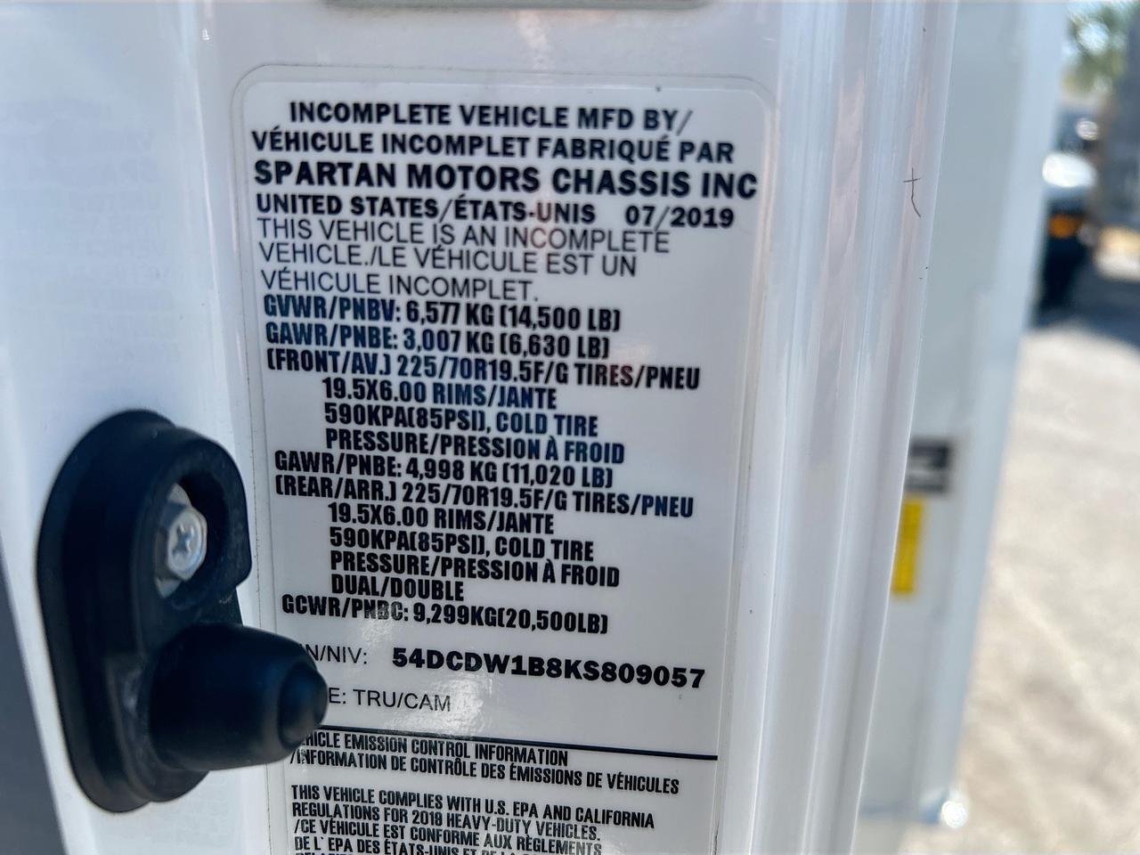 2019 Chevrolet 4500 LCF Gas 2WD Reg Cab Venice FL