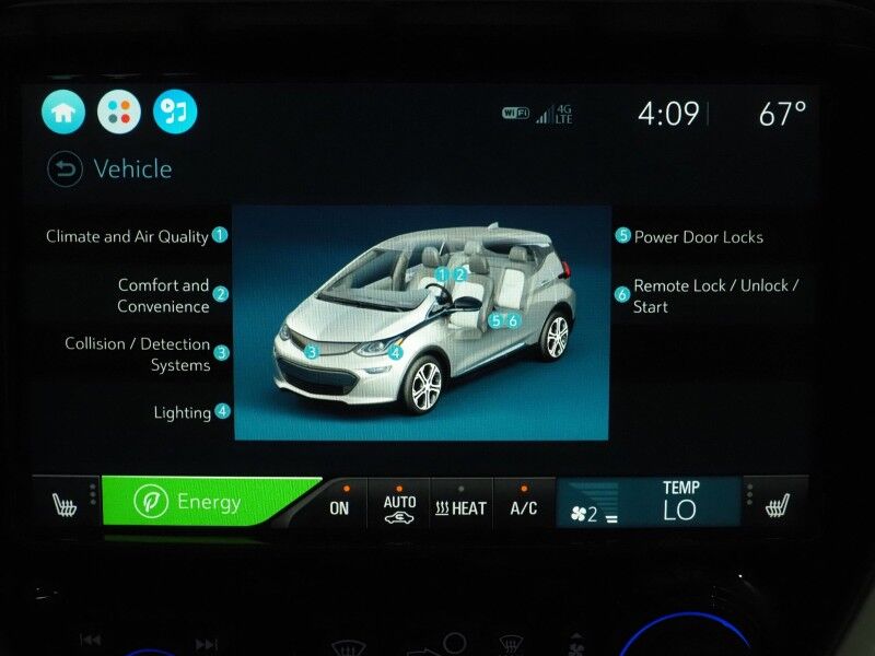 2019 Chevrolet Bolt EV Premier *DRIVER CONFIDENCE II PKG, SAFETY ALERTS, 360 VIEW CAMERAS, COLOR TOUCHSCREEN, LEATHER, HEATED SEATS/STEERING, REMOTE START, BOSE, WIRELESS CHARGING, APPLE CARPLAY Round Rock TX