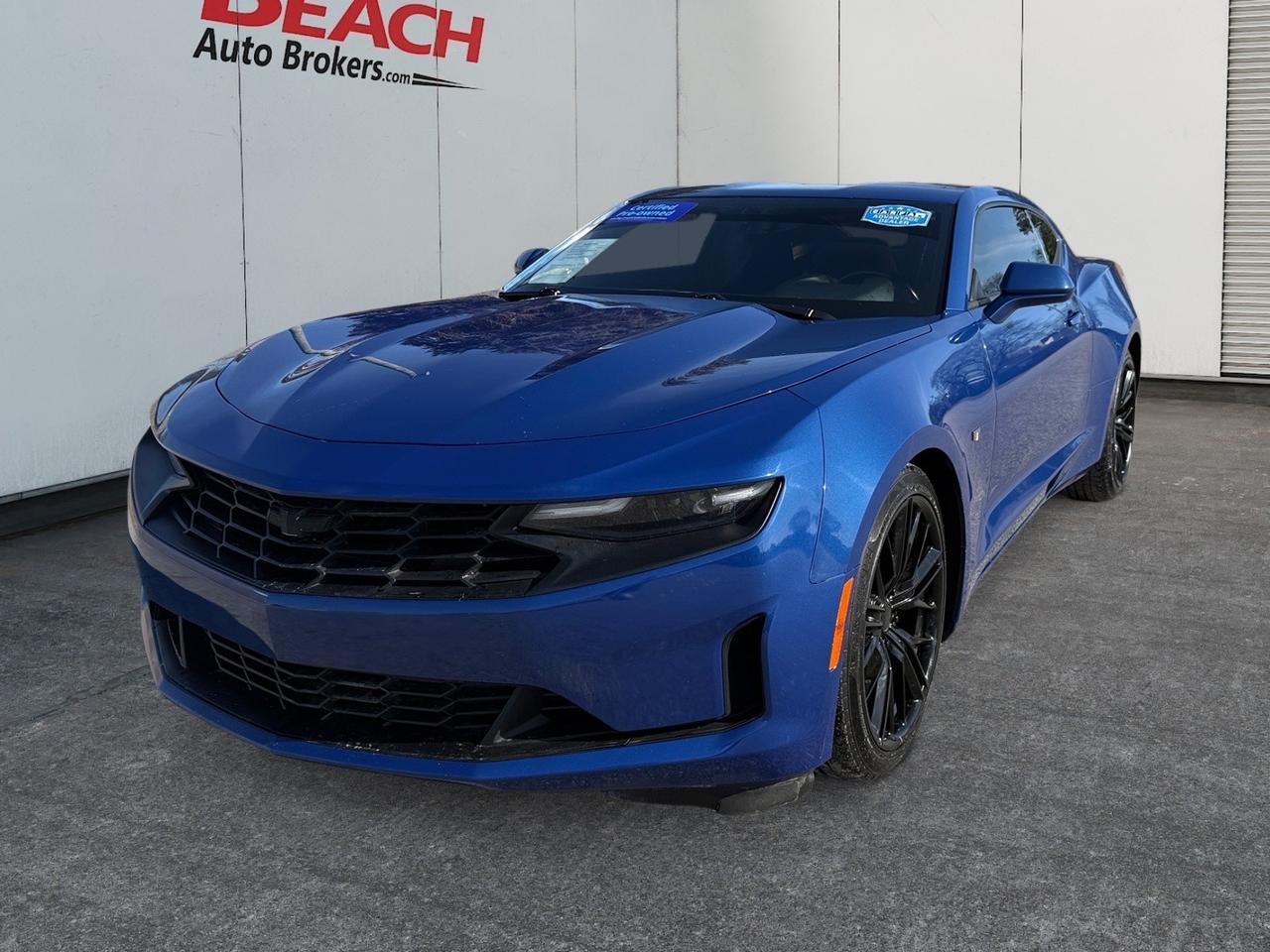 2019 Chevrolet Camaro 1LS, BACKUP CAMERA, BLUETOOTH, POWER MIRRORS, REMOTE START, WIFI APPLE CARPLAY/ANDOID AUTO, COME AND MAKE THIS CHEVROLET CAMARO YOURS TODAY!