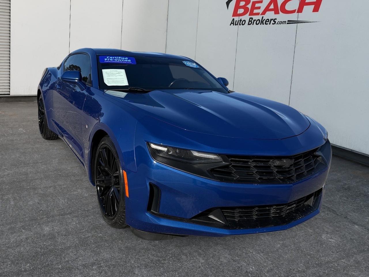 2019 Chevrolet Camaro 1LS TURBO, BACKUP CAMERA, BLUETOOTH, POWER MIRRORS, REMOTE START, WIFI APPLE CARPLAY/ANDOID AUTO, COME AND MAKE THIS CHEVROLET CAMARO YOURS TODAY! Norfolk VA