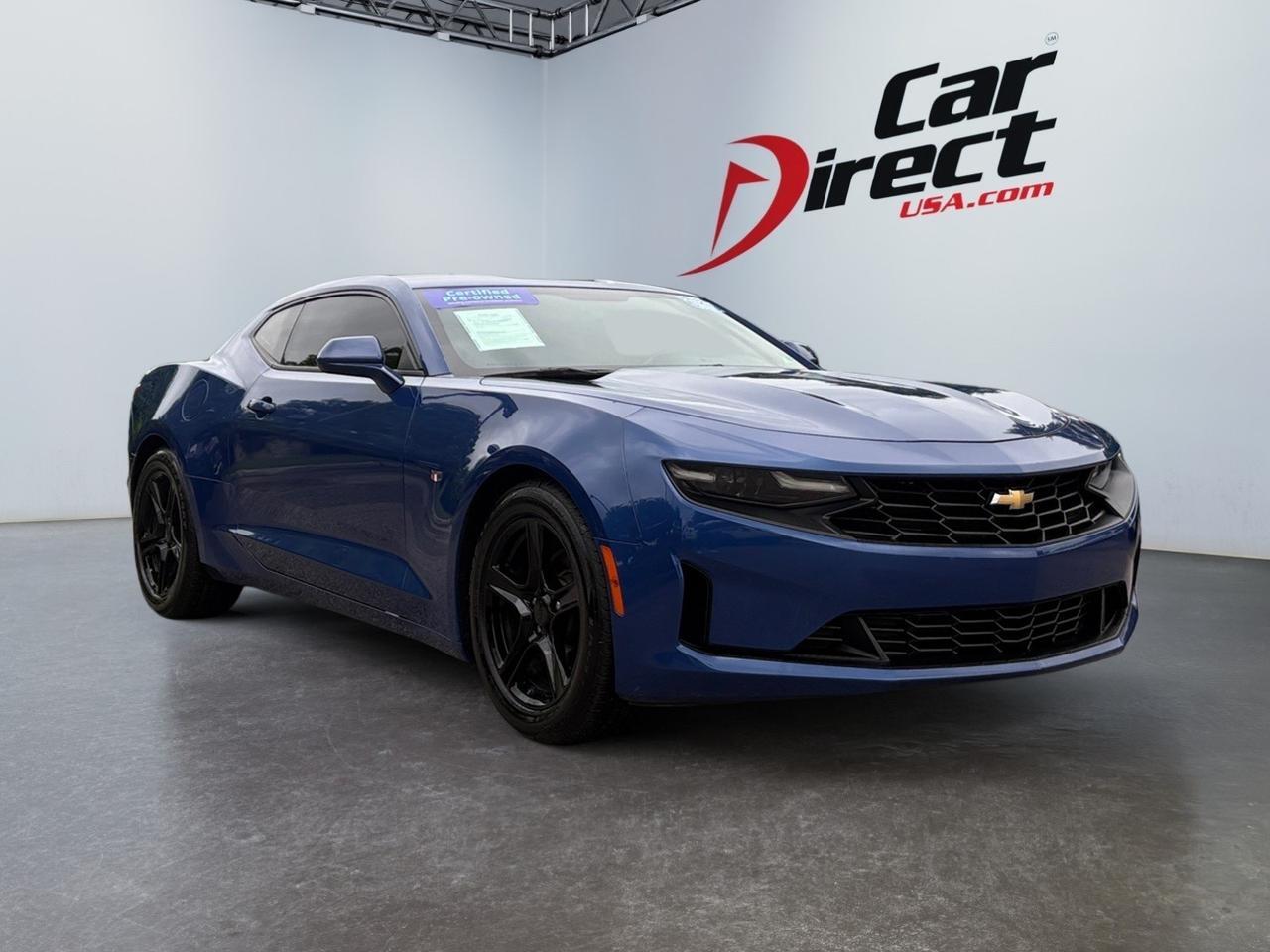 2019 Chevrolet Camaro 1LT, APPLE CARPLAY/ANDROID AUTO, BACKUP CAMERA WITH PARKING SENSORS, DRIVER SELECTOR MODES, CALIFORNIA VEHICLE, LOW MILEAGE, CLEAN CERTIFIED CARFAX, DRIVE ON THE WILD SIDE! Virginia Beach VA