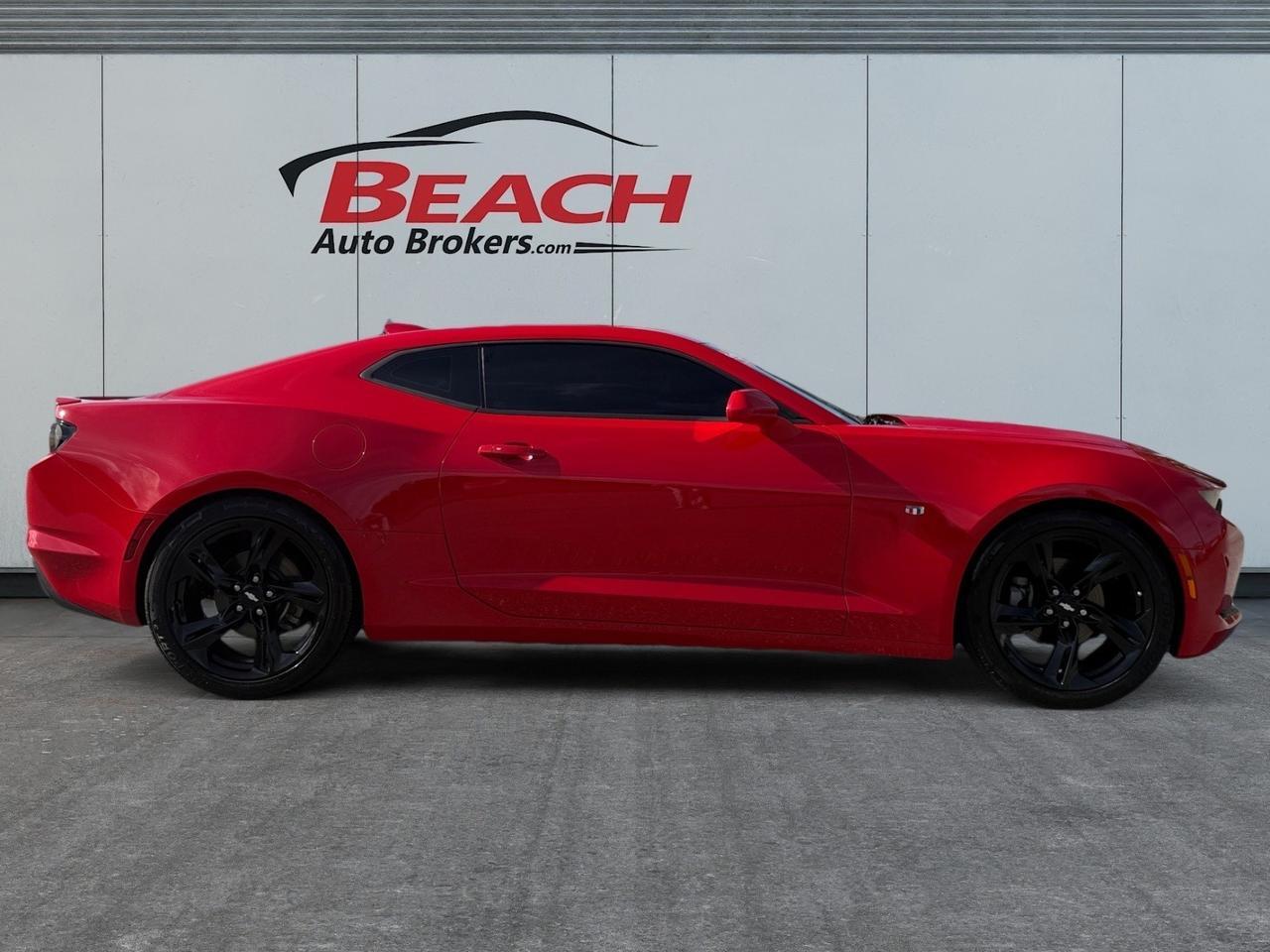 2019 Chevrolet Camaro 2LT, BLUETOOTH, WIFI, APPLE CARPLAY AND ANDROID AUTO,KEYLESS ENTRY, KEYLESS START, HEATED AND VENTILATED FRONT SEATS, UNLOCK AND OPEN BY TOUCHING DOOR SWITCH, ONLY 1 OWNER! Norfolk VA