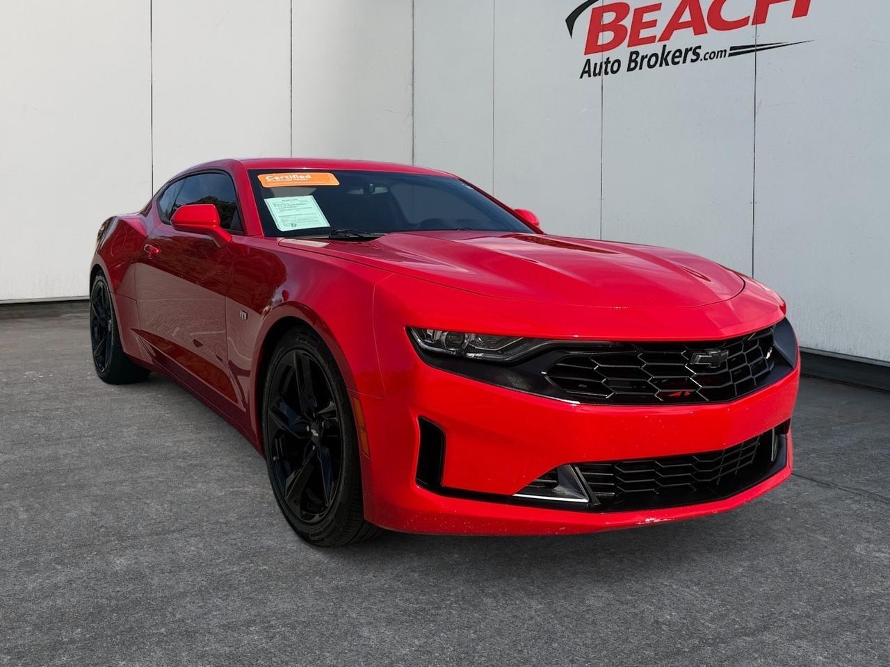 2019 Chevrolet Camaro 2LT, BLUETOOTH, WIFI, APPLE CARPLAY AND ANDROID AUTO,KEYLESS ENTRY, KEYLESS START, HEATED AND VENTILATED FRONT SEATS, UNLOCK AND OPEN BY TOUCHING DOOR SWITCH, ONLY 1 OWNER! Norfolk VA