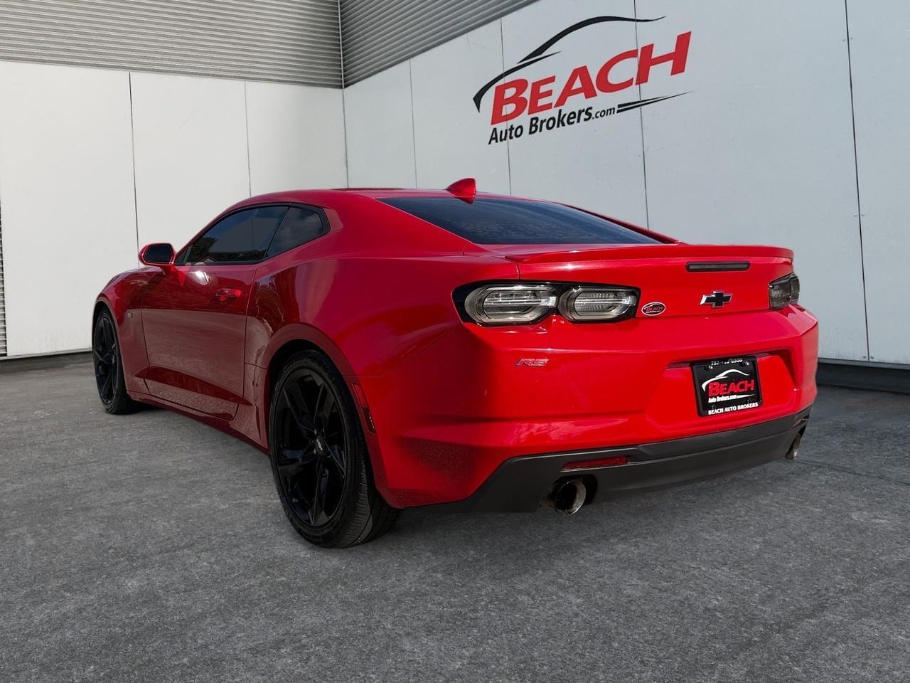 2019 Chevrolet Camaro 2LT, BLUETOOTH, WIFI, APPLE CARPLAY AND ANDROID AUTO,KEYLESS ENTRY, KEYLESS START, HEATED AND VENTILATED FRONT SEATS, UNLOCK AND OPEN BY TOUCHING DOOR SWITCH, ONLY 1 OWNER! Norfolk VA