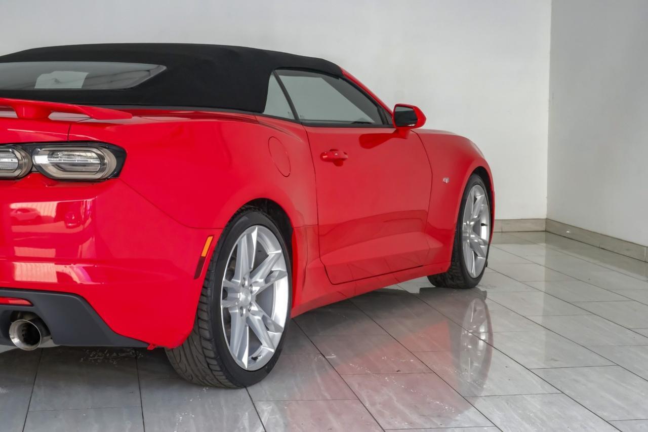 2019 Chevrolet Camaro Convertible 2LT AUTOMATIC LEATHER HEATED AND COOLED SEATS REAR CAMERA KEYLESS START PADDLE SHIFTERS Carrollton TX