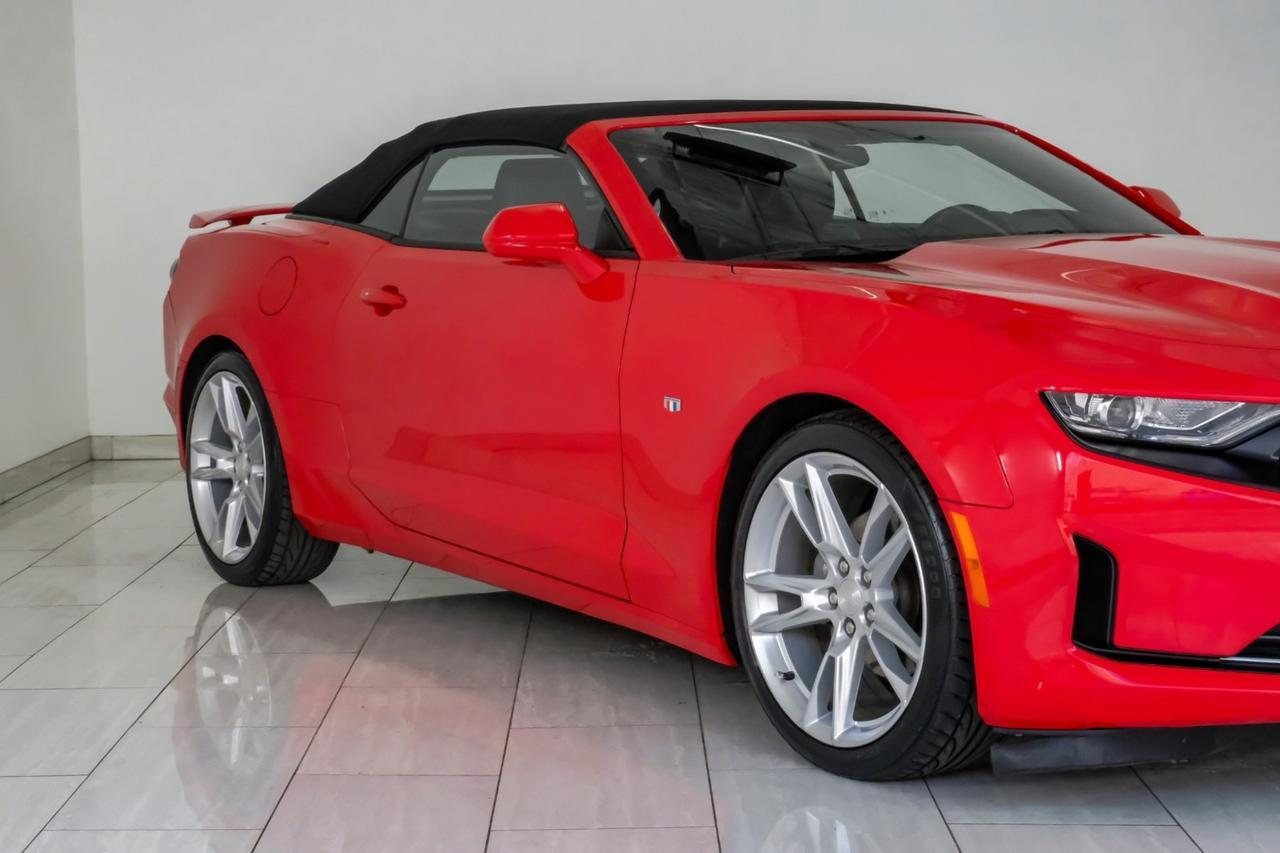 2019 Chevrolet Camaro Convertible 2LT AUTOMATIC LEATHER HEATED AND COOLED SEATS REAR CAMERA KEYLESS START PADDLE SHIFTERS Carrollton TX