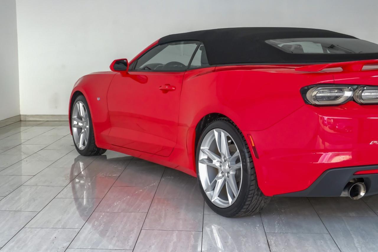 2019 Chevrolet Camaro Convertible 2LT AUTOMATIC LEATHER HEATED AND COOLED SEATS REAR CAMERA KEYLESS START PADDLE SHIFTERS Carrollton TX