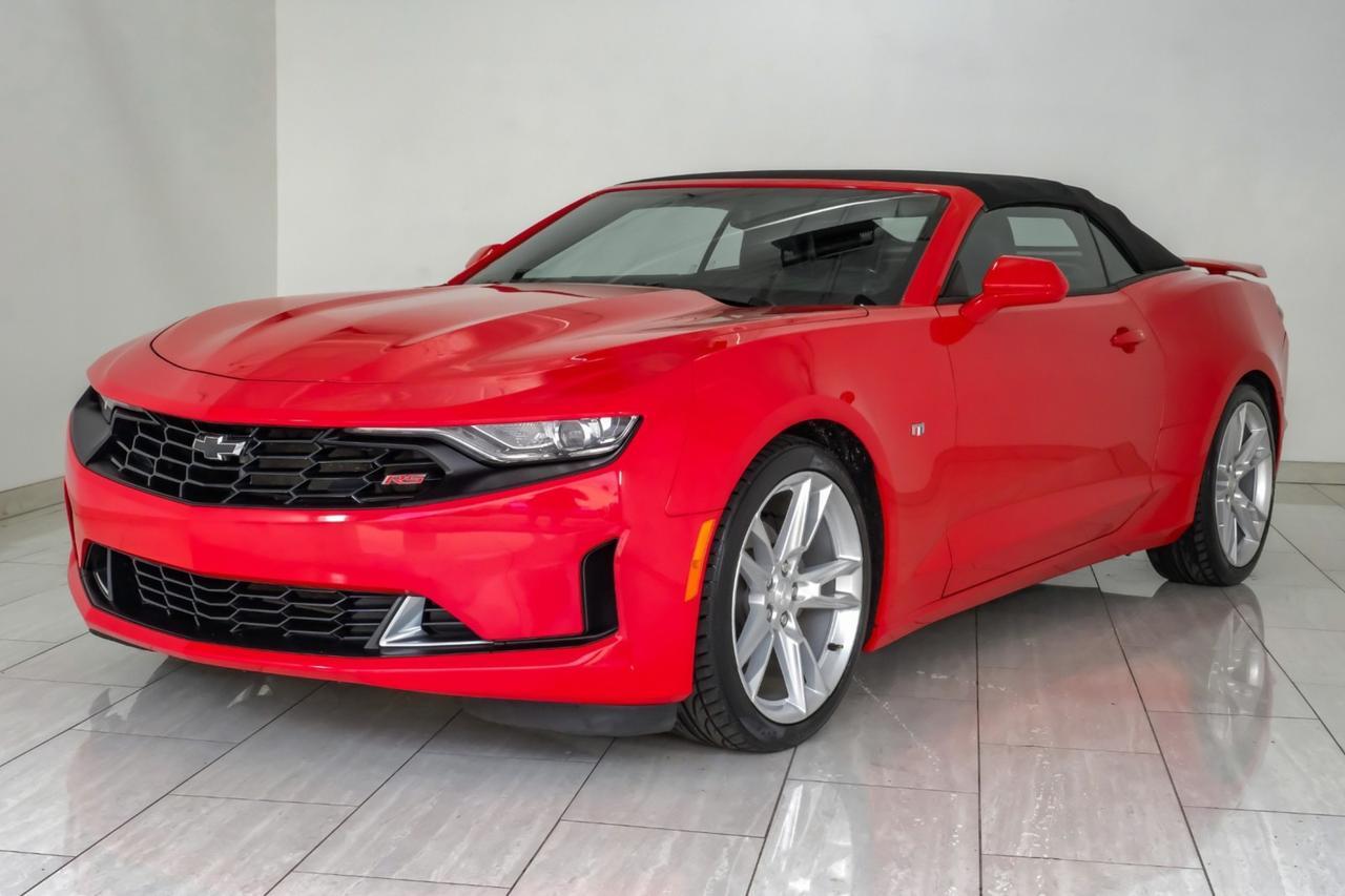 2019 Chevrolet Camaro Convertible 2LT AUTOMATIC LEATHER HEATED AND COOLED SEATS REAR CAMERA KEYLESS START PADDLE SHIFTERS Carrollton TX