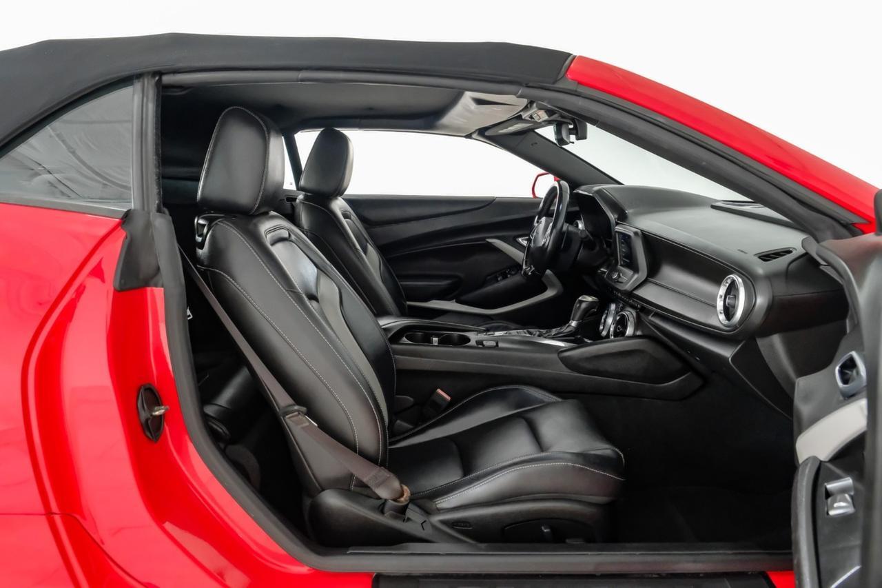 2019 Chevrolet Camaro Convertible 2LT AUTOMATIC LEATHER HEATED AND COOLED SEATS REAR CAMERA KEYLESS START PADDLE SHIFTERS Carrollton TX