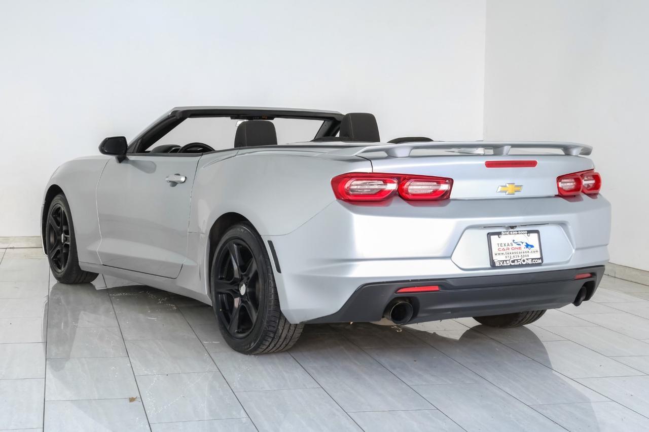 2019 Chevrolet Camaro Convertible LT AUTOMATIC REAR CAMERA KEYLESS START BLUETOOTH PADDLE SHIFTERS Carrollton TX