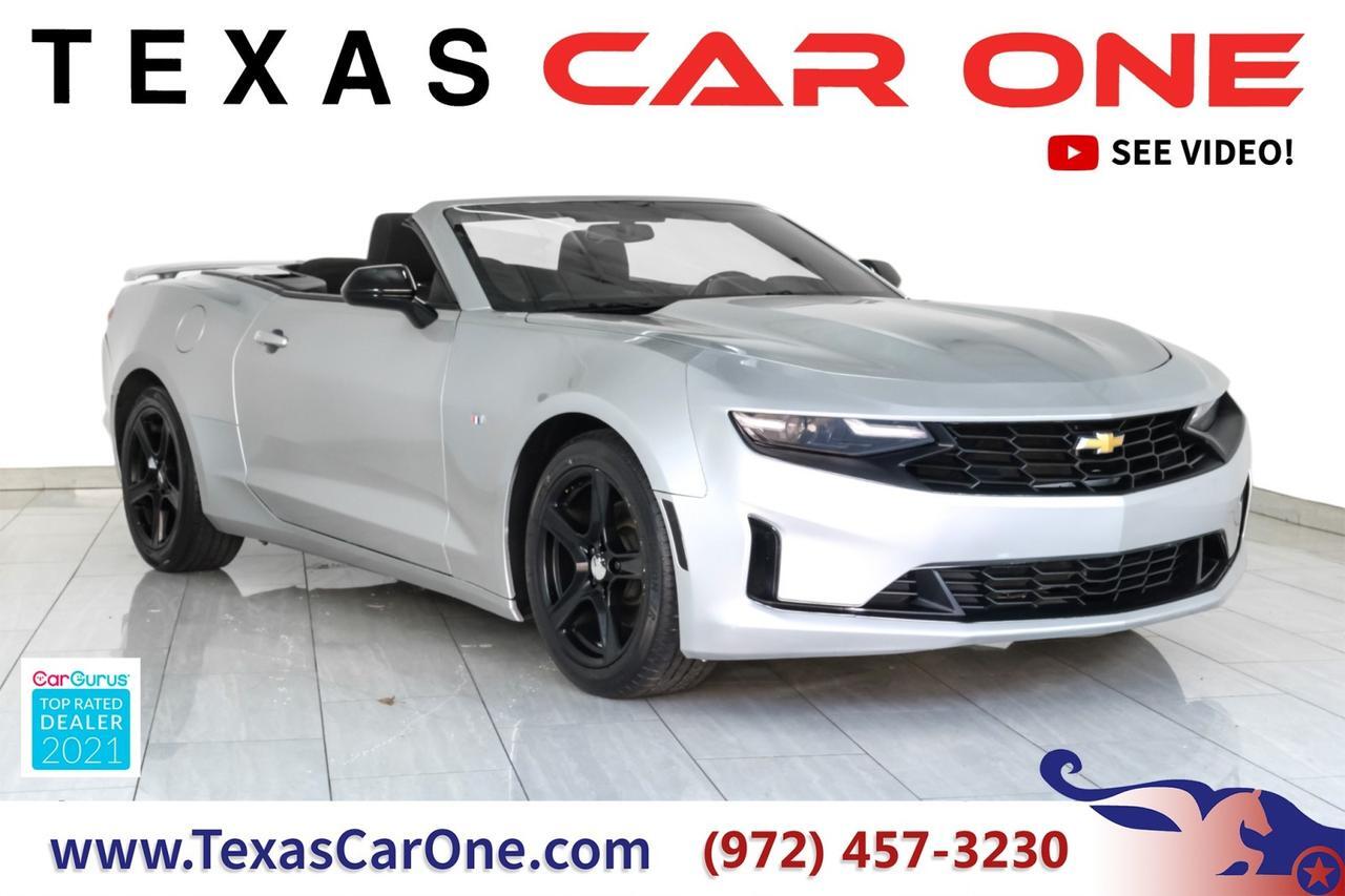 2019 Chevrolet Camaro Convertible LT AUTOMATIC REAR CAMERA KEYLESS START BLUETOOTH PADDLE SHIFTERS Carrollton TX