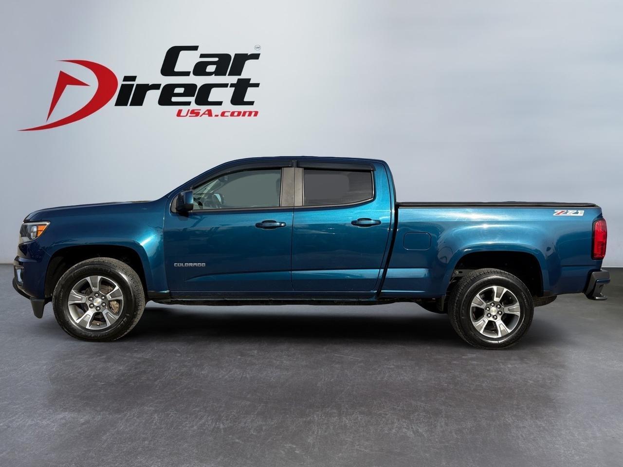 2019 Chevrolet Colorado 4WD Z71, EZ-LIFT TAILGATE, TOW PACKAGE, RUNNING BOARDS, REAR CORNER STEP, HEATED STEERING WHEEL & SEATS, APPLE CARPLAY/ANDROID AUTO, REMOTE START, LOW MILEAGE, CLEAN CARFAX, TEST DRIVE THIS TRUCK TODAY!