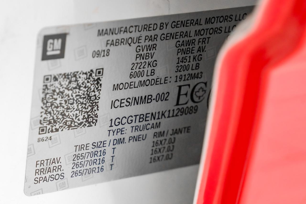 2019 Chevrolet Colorado WORK TRUCK CREW CAB 4WD V6 AUTOMATIC REAR CAMERA BLUETOOTH CRUISE CONTROL TOW HITCH Carrollton TX