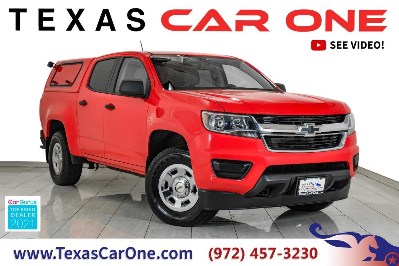 2019 Chevrolet Colorado WORK TRUCK CREW CAB 4WD V6 AUTOMATIC REAR CAMERA BLUETOOTH CRUISE CONTROL TOW HITCH