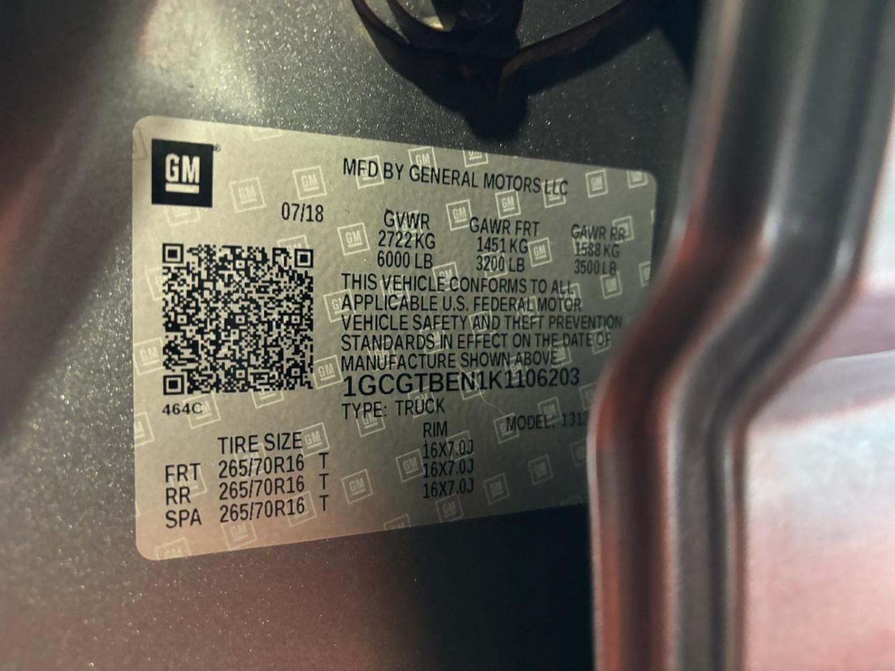 2019 Chevrolet Colorado WT Franklin OH