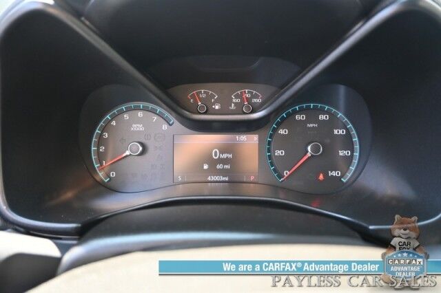 2019 Chevrolet Colorado Z71 / 4X4 / Crew Cab / Power Heated Seats & Steering Wheel / Apple CarPlay & Android Auto / USB Input / Back Up Camera / Rear Parking Sensors / Cruise Control / Tonneau Cover / Tow Pkg / 1-Owner Anchorage AK