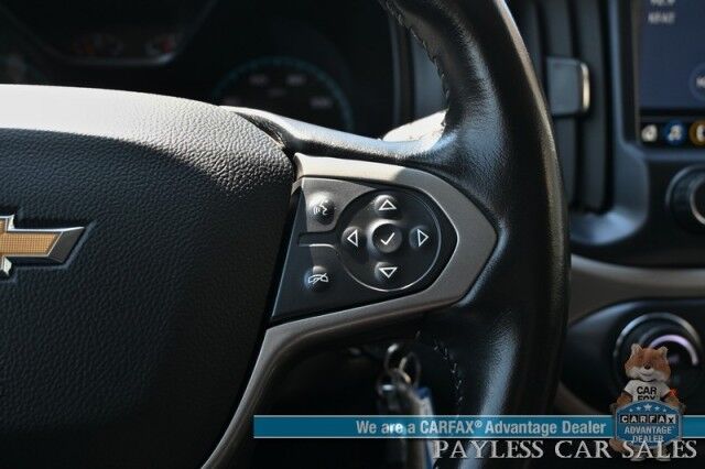 2019 Chevrolet Colorado Z71 / 4X4 / Crew Cab / Power Heated Seats & Steering Wheel / Apple CarPlay & Android Auto / USB Input / Back Up Camera / Rear Parking Sensors / Cruise Control / Tonneau Cover / Tow Pkg / 1-Owner Anchorage AK