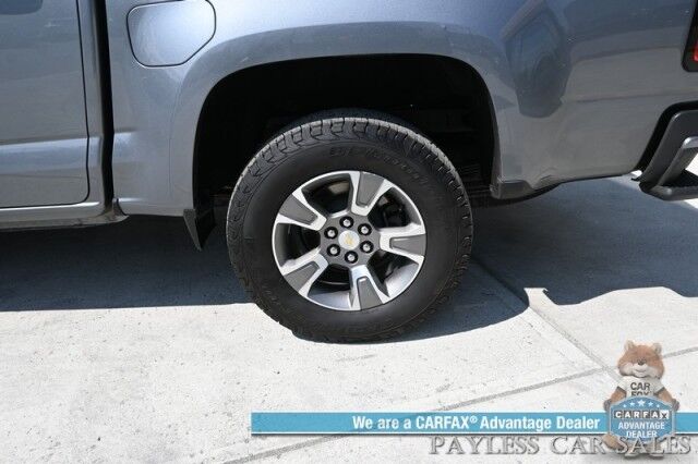 2019 Chevrolet Colorado Z71 / 4X4 / Crew Cab / Power Heated Seats & Steering Wheel / Apple CarPlay & Android Auto / USB Input / Back Up Camera / Rear Parking Sensors / Cruise Control / Tonneau Cover / Tow Pkg / 1-Owner Anchorage AK