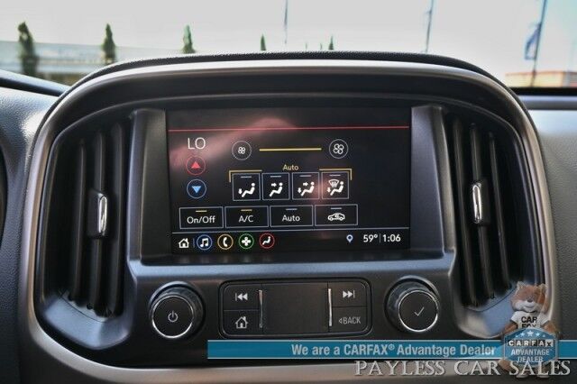 2019 Chevrolet Colorado Z71 / 4X4 / Crew Cab / Power Heated Seats & Steering Wheel / Apple CarPlay & Android Auto / USB Input / Back Up Camera / Rear Parking Sensors / Cruise Control / Tonneau Cover / Tow Pkg / 1-Owner Anchorage AK