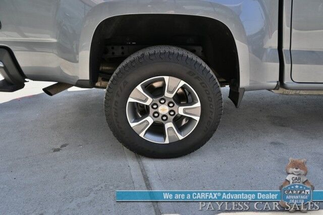 2019 Chevrolet Colorado Z71 / 4X4 / Crew Cab / Power Heated Seats & Steering Wheel / Apple CarPlay & Android Auto / USB Input / Back Up Camera / Rear Parking Sensors / Cruise Control / Tonneau Cover / Tow Pkg / 1-Owner Anchorage AK