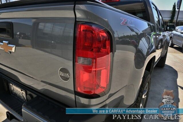 2019 Chevrolet Colorado Z71 / 4X4 / Crew Cab / Power Heated Seats & Steering Wheel / Apple CarPlay & Android Auto / USB Input / Back Up Camera / Rear Parking Sensors / Cruise Control / Tonneau Cover / Tow Pkg / 1-Owner Anchorage AK