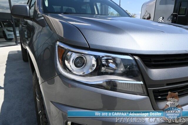 2019 Chevrolet Colorado Z71 / 4X4 / Crew Cab / Power Heated Seats & Steering Wheel / Apple CarPlay & Android Auto / USB Input / Back Up Camera / Rear Parking Sensors / Cruise Control / Tonneau Cover / Tow Pkg / 1-Owner Anchorage AK