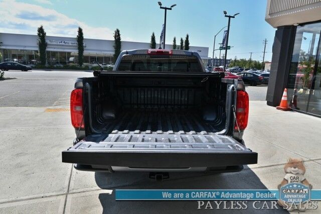 2019 Chevrolet Colorado Z71 / 4X4 / Crew Cab / Power Heated Seats & Steering Wheel / Apple CarPlay & Android Auto / USB Input / Back Up Camera / Rear Parking Sensors / Cruise Control / Tonneau Cover / Tow Pkg / 1-Owner Anchorage AK
