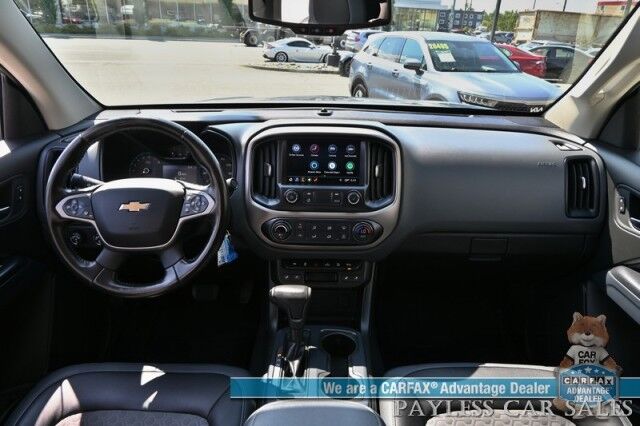 2019 Chevrolet Colorado Z71 / 4X4 / Crew Cab / Power Heated Seats & Steering Wheel / Apple CarPlay & Android Auto / USB Input / Back Up Camera / Rear Parking Sensors / Cruise Control / Tonneau Cover / Tow Pkg / 1-Owner Anchorage AK