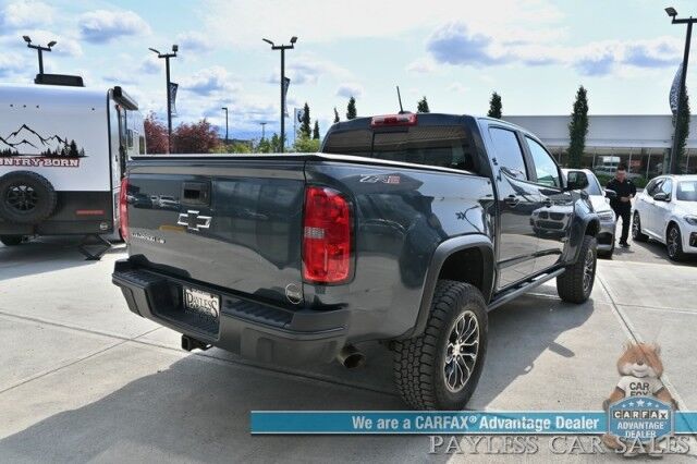2019 Chevrolet Colorado ZR2 / 4X4 / Off-Road Pkg / Crew Cab / Auto Start / Power & Heated Leather Seats / Heated Steering Wheel / Bose Speakers / Apple CarPlay & Android Auto / NAV / Back Up Camera / Bed Liner /Tow Pkg Anchorage AK