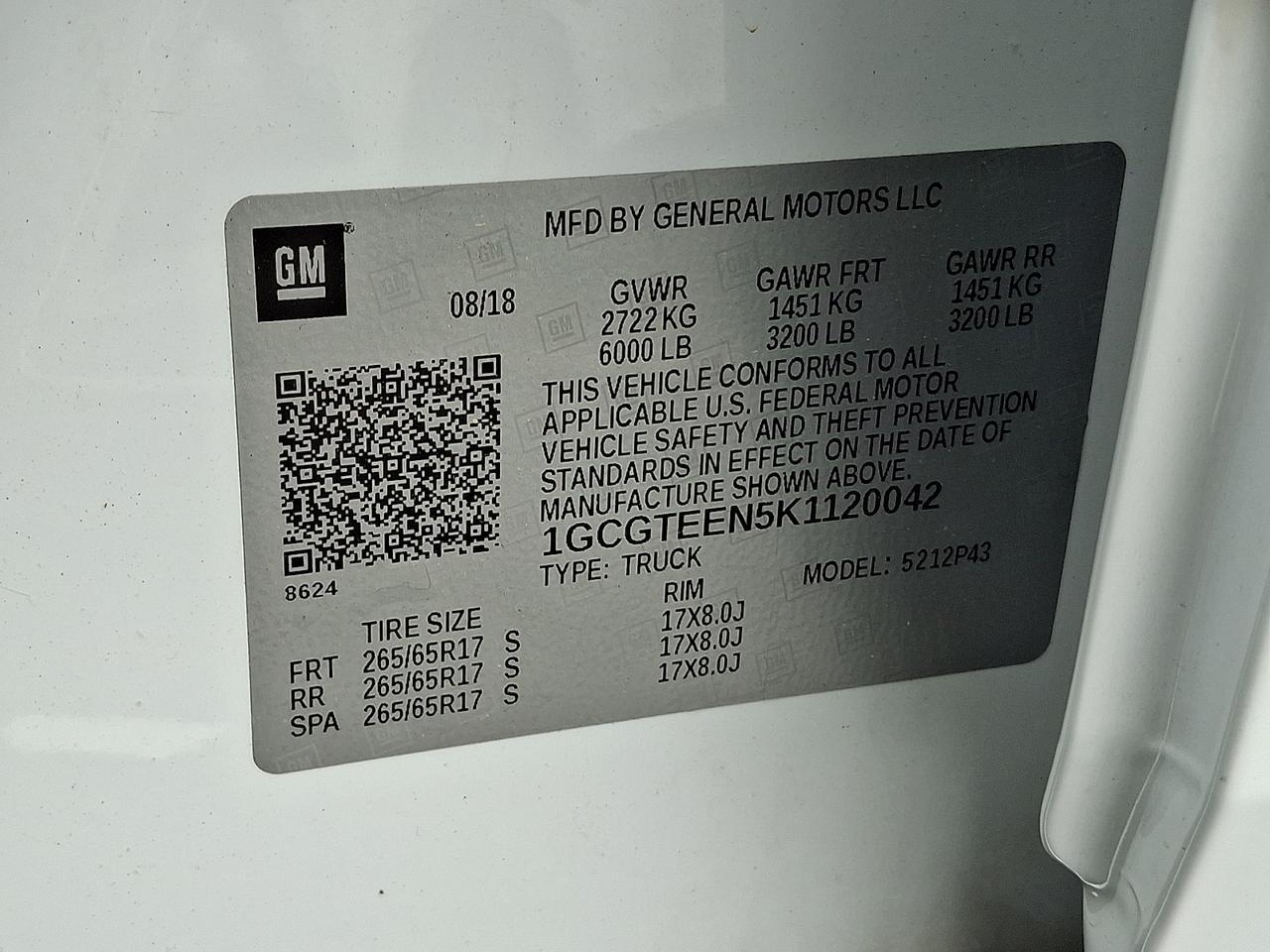 2019 Chevrolet Colorado ZR2 Vineland NJ