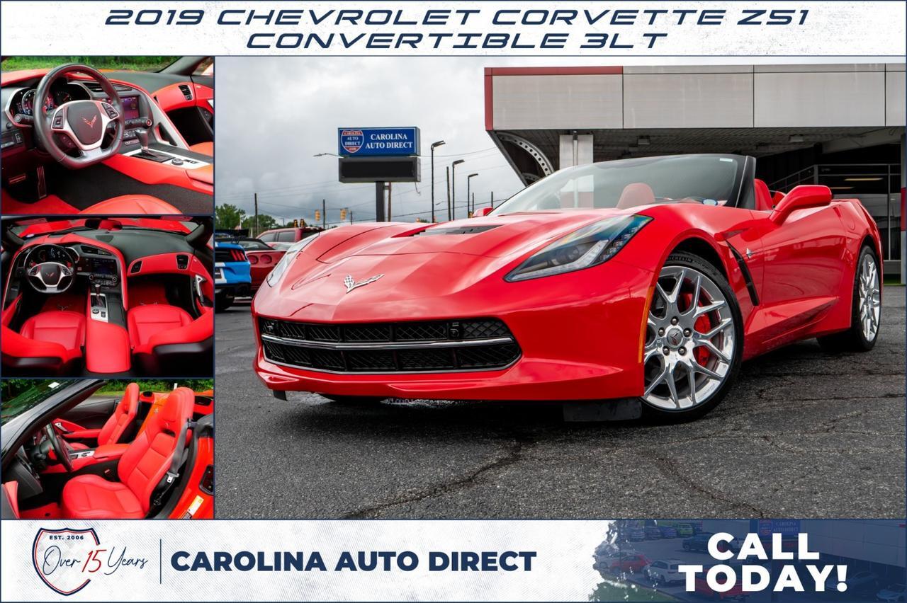2019 Chevrolet Corvette Z51 Convertible 3LT / FULL BODY PPF / 6.2L V8! Lincolnton NC