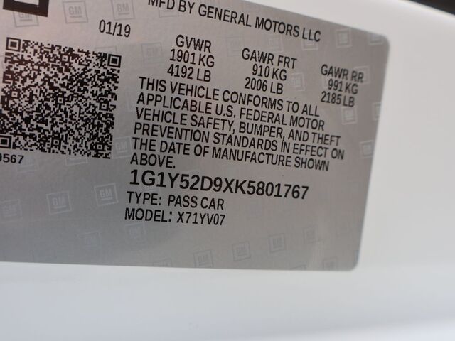 2019 Chevrolet Corvette ZR1 Oshkosh WI