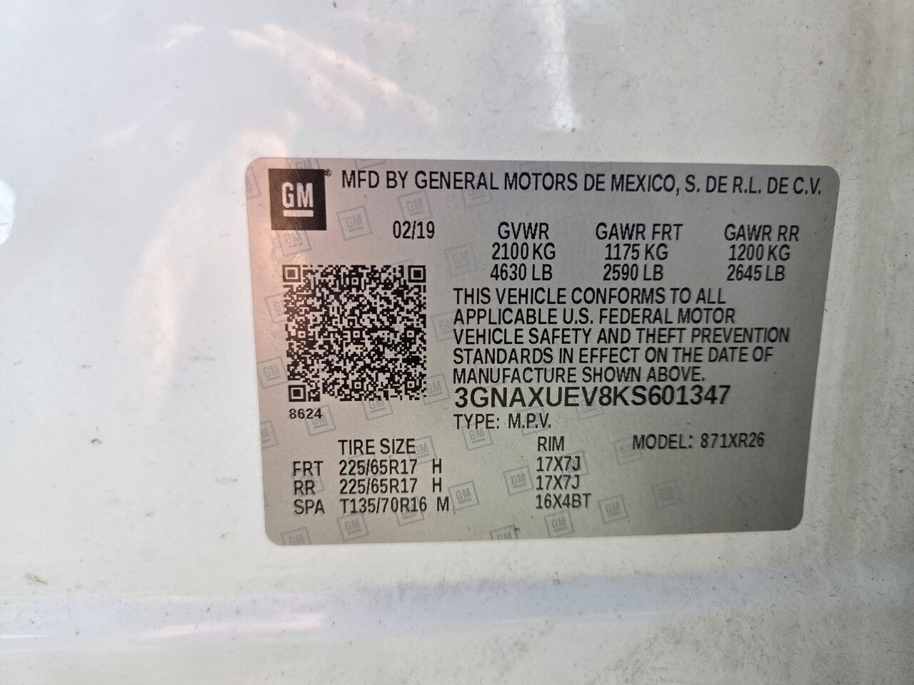 2019 Chevrolet Equinox LT Charlton MA