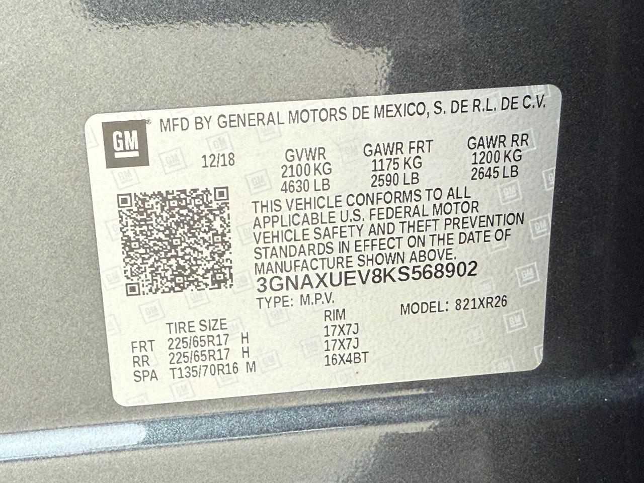 2019 Chevrolet Equinox LT Middleville MI