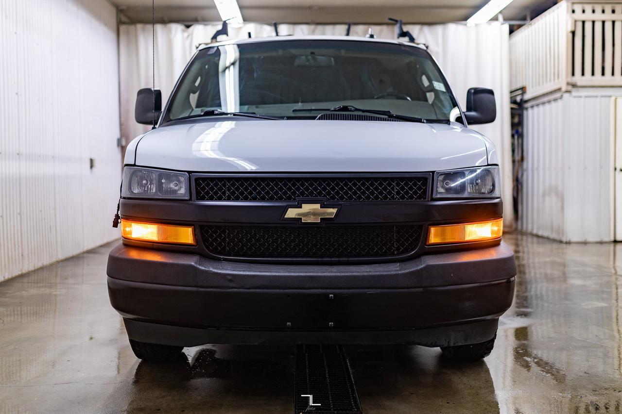 2019 Chevrolet Express 2500 Cargo Van Diesel BCam Shelving Red Deer AB