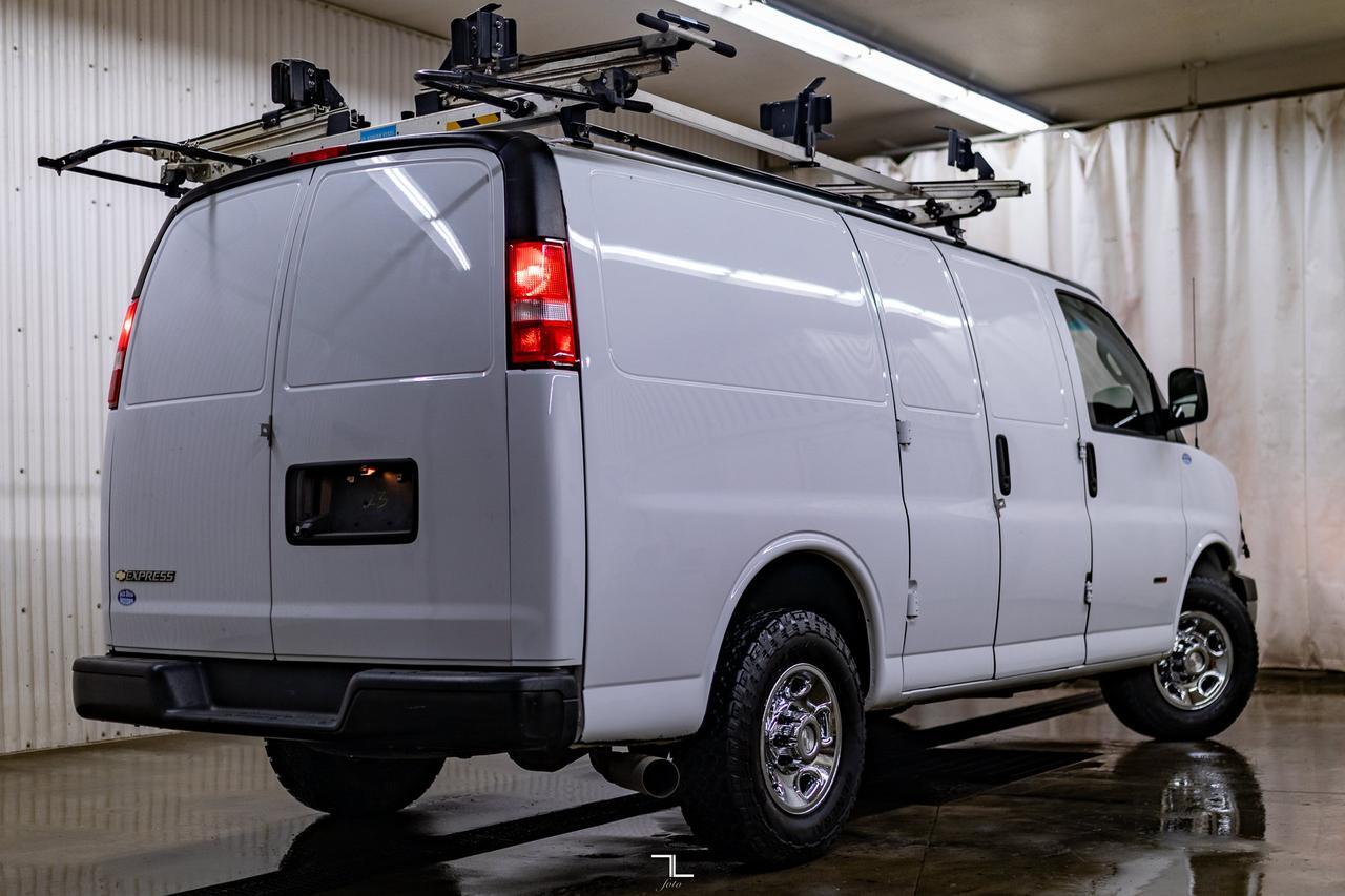 2019 Chevrolet Express 2500 Cargo Van Diesel BCam Shelving Red Deer AB
