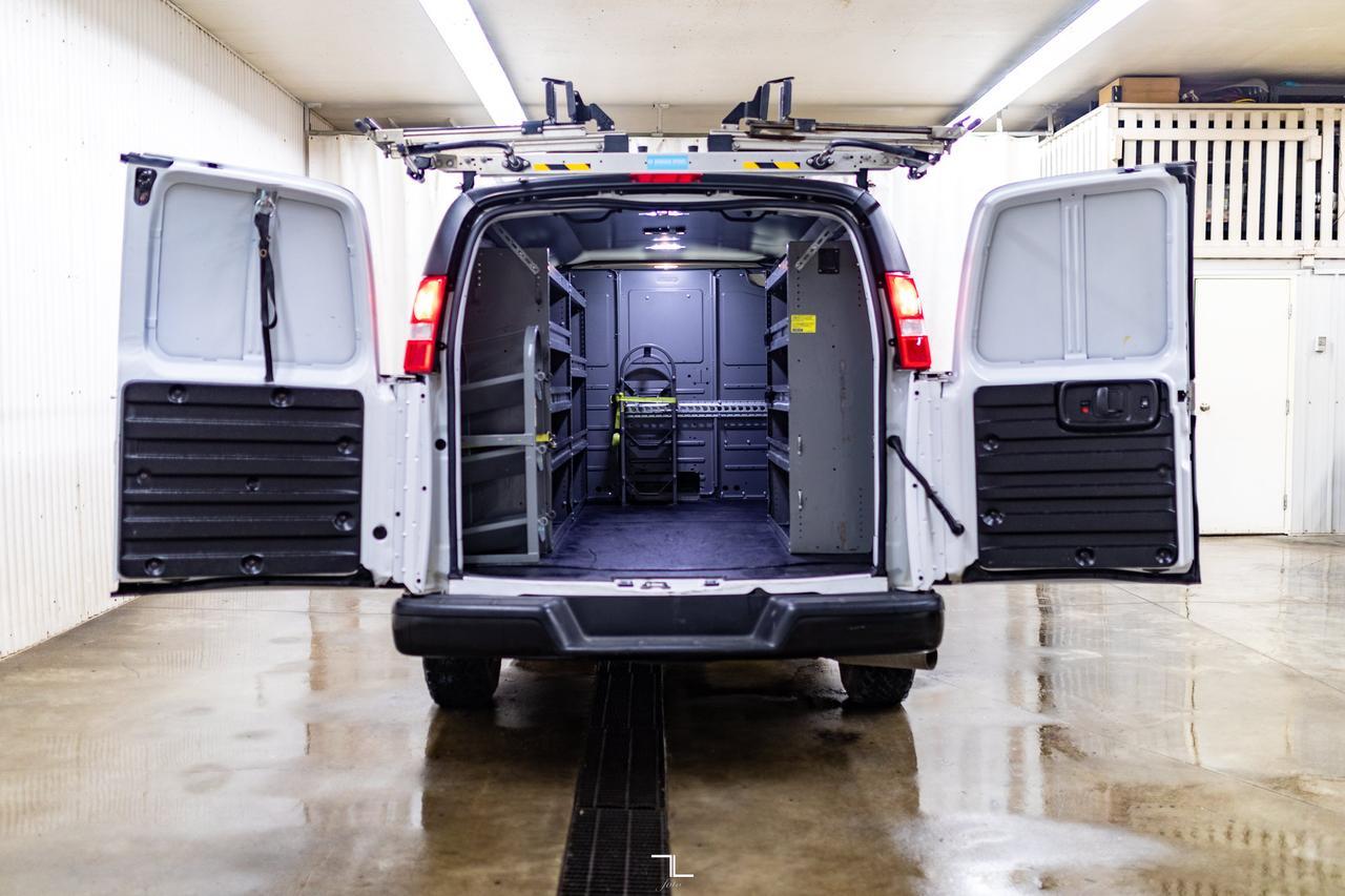 2019 Chevrolet Express 2500 Cargo Van Diesel BCam Shelving Red Deer AB