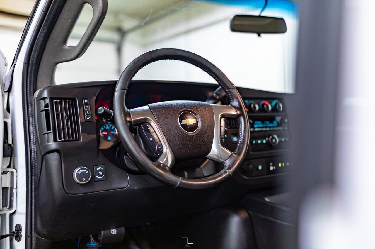 2019 Chevrolet Express 2500 Cargo Van Diesel BCam Shelving Red Deer AB