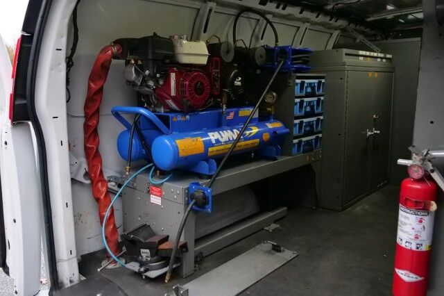 2019 Chevrolet Express 3500 / Fully Equipped Mobile Service / Utility Van! High Point NC