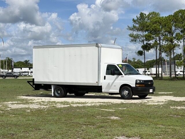 2019 Chevrolet Express StabiliTrak 16 Cutaway Box Truck with Step Bumper and Aluminum Ramp Homestead FL