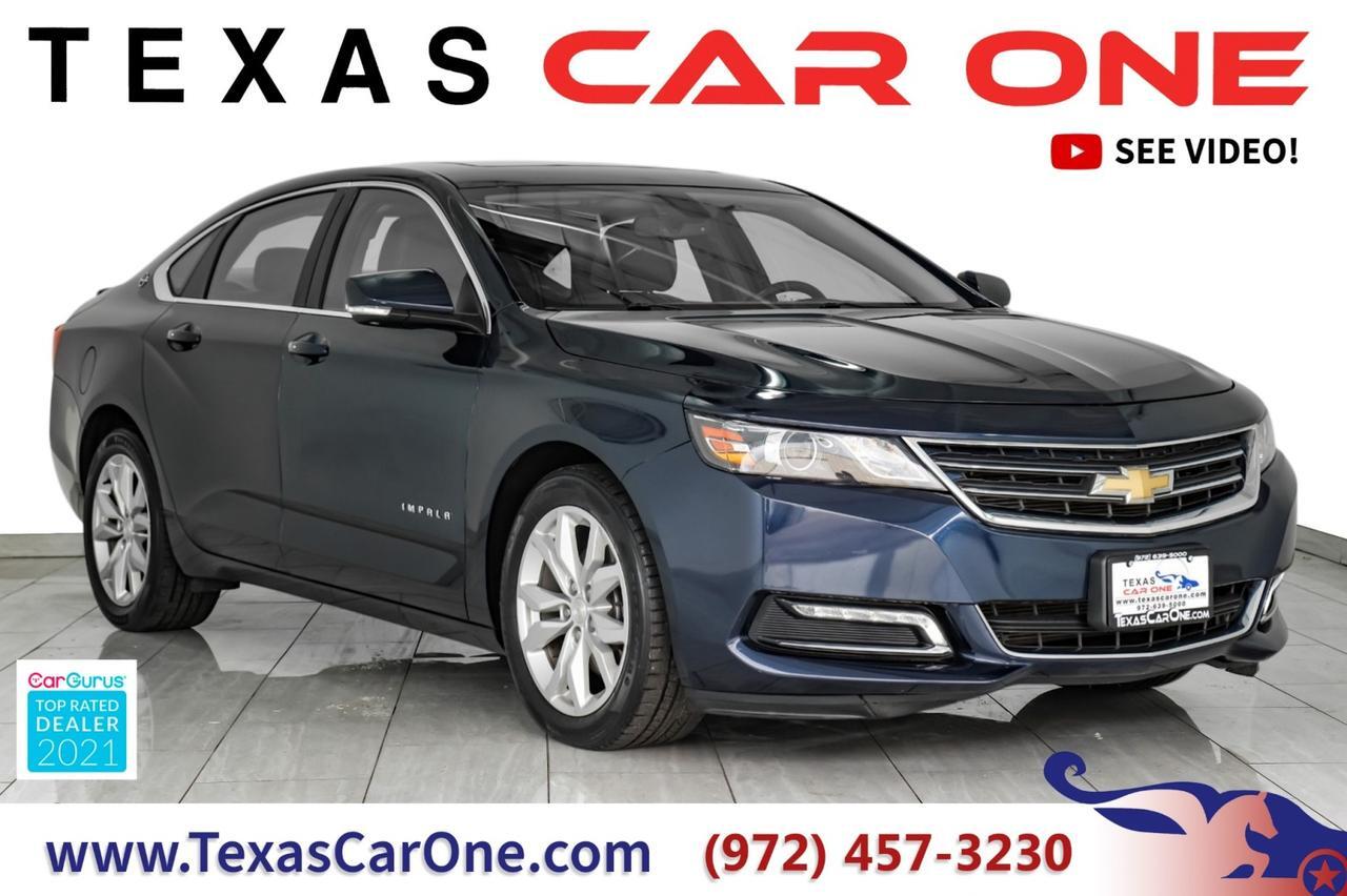 2019 Chevrolet Impala LT V6 AUTOMATIC SUNROOF LEATHER HEATED SEATS REAR CAMERA KEYLESS START BLUETOOTH