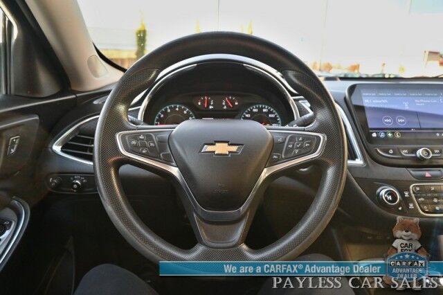 2019 Chevrolet Malibu LT / AutoStart / Power & Heated Premium Cloth Seats / Panoramic Sunroof / Apple CarPlay & Android Auto / Backup Camera / Cruise Control / Keyless Entry & Start / 36 MPG / Studded Winter Tires Anchorage AK