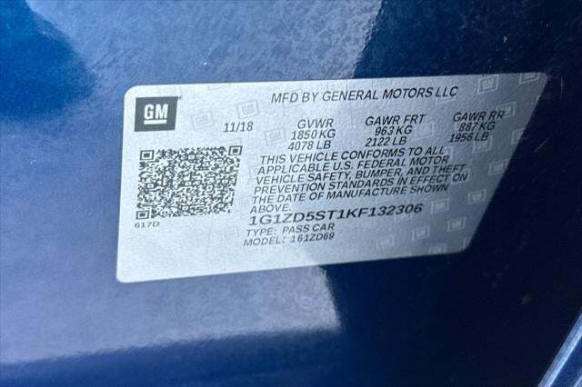 2019 Chevrolet Malibu LT Roseville CA