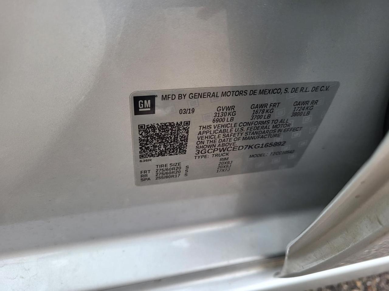 2019 Chevrolet Silverado 1500 2WD Crew Cab 147 LT Beeville TX