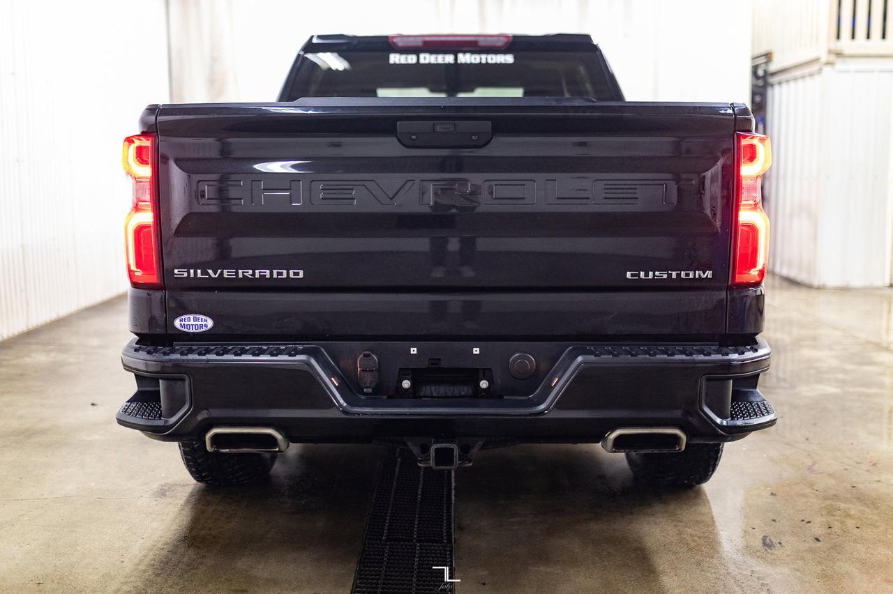 2019 Chevrolet Silverado 1500 4x4 Crew Cab Custom BCam Red Deer AB
