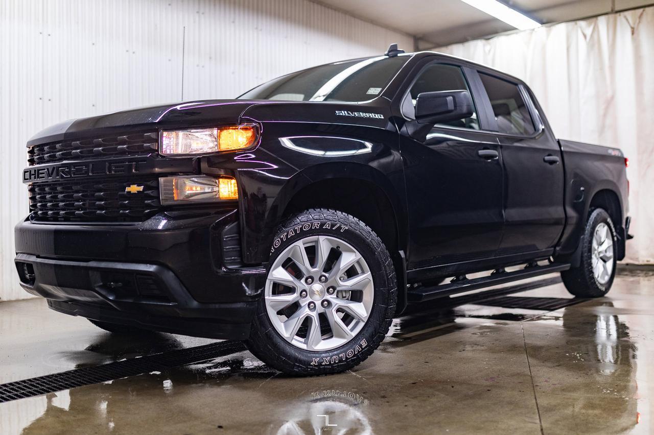 2019 Chevrolet Silverado 1500 4x4 Crew Cab Custom BCam Red Deer AB